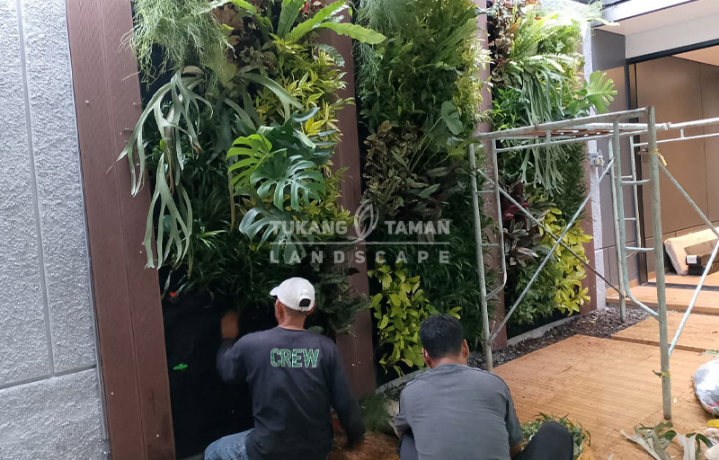 spesialis pembuatan vertical garden Bali